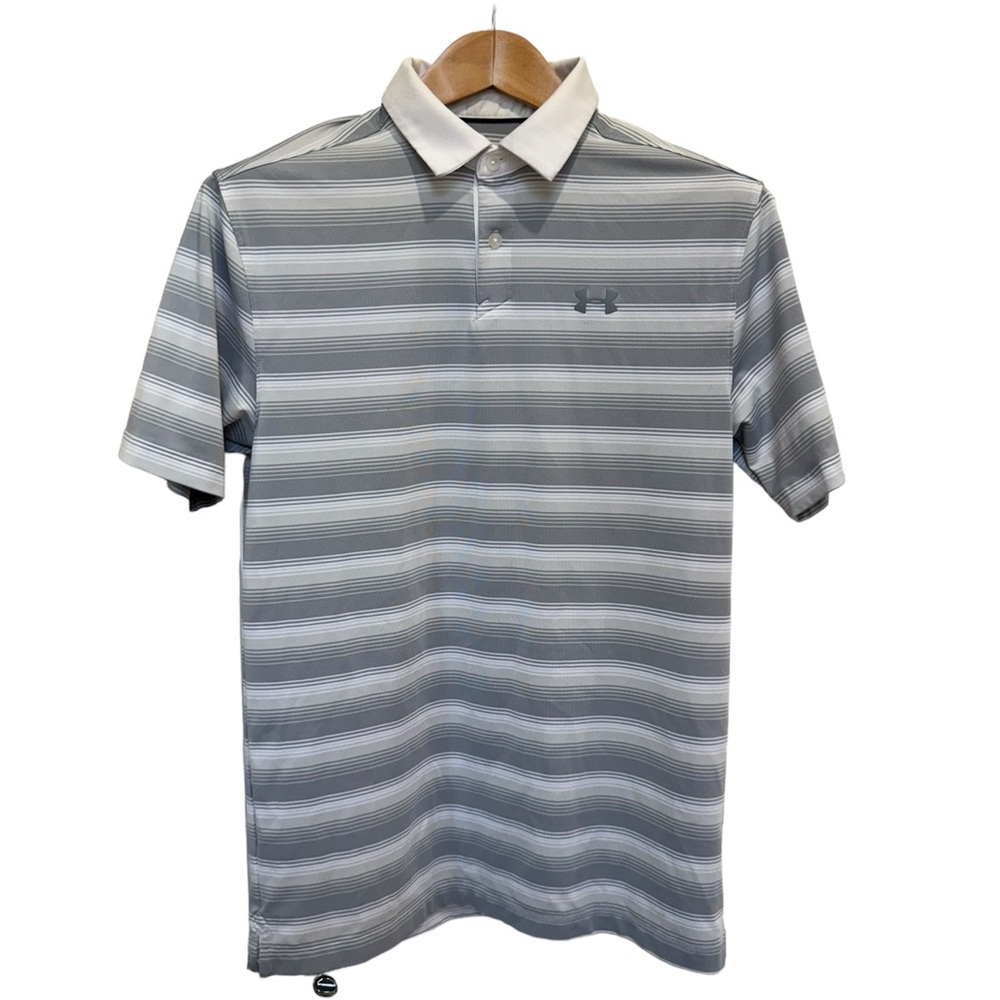 Under Armour Heat Gear Golf Shirt. Small